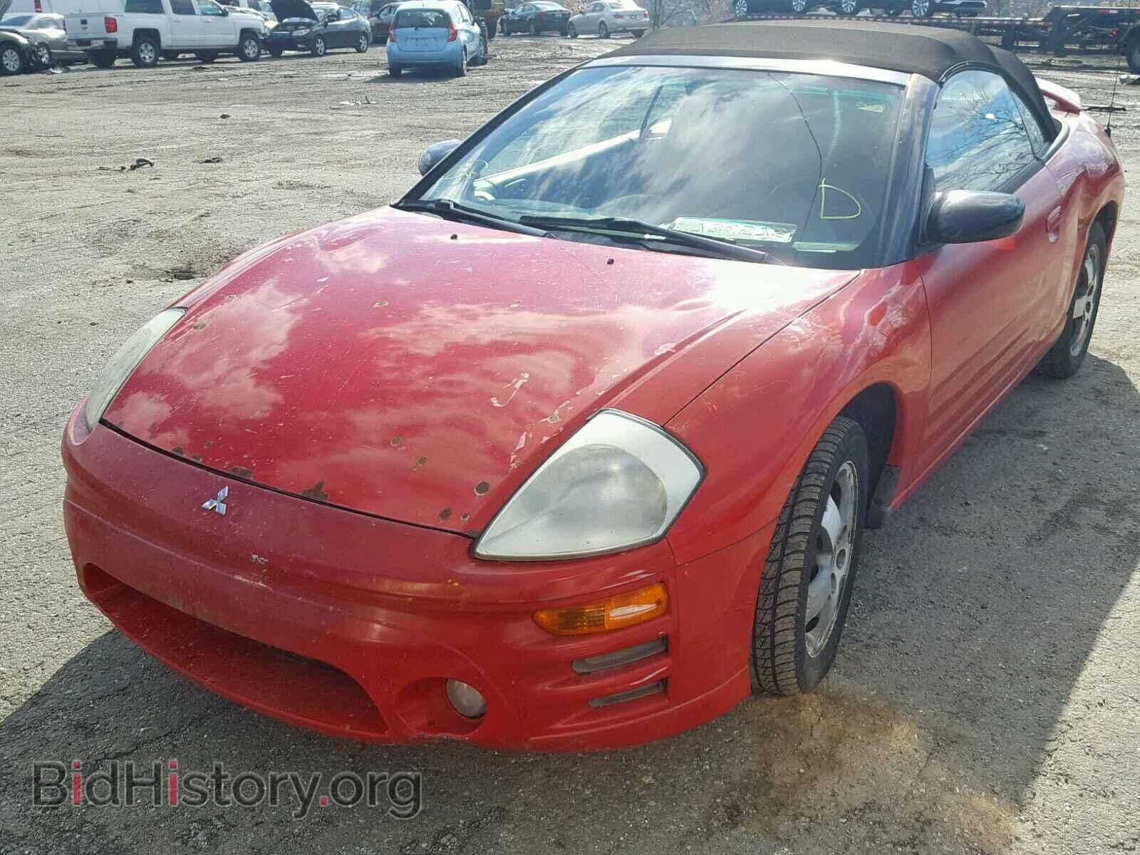 2003 MITSUBISHI ECLIPSE - VIN: 4A3AE45GX3E096968 - Фото 2