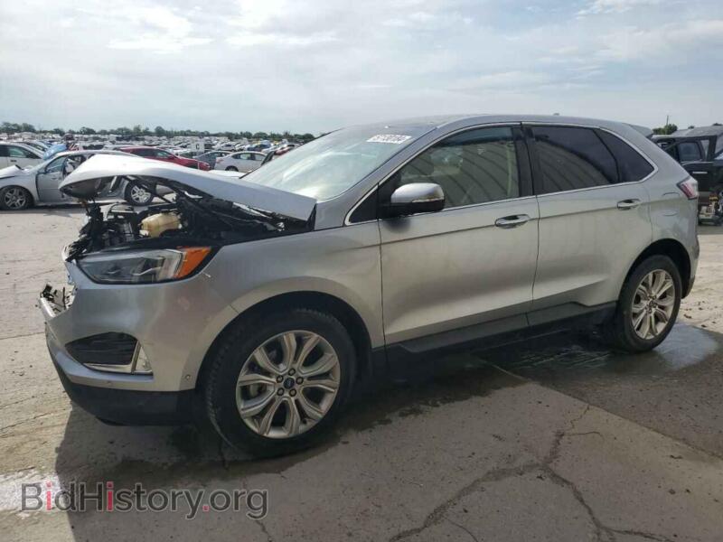 2020 Ford EDGE Titanium (VIN 2FMPK3K93LBA45647) — фото 1 из 13, Copart, повреждение: передняя часть