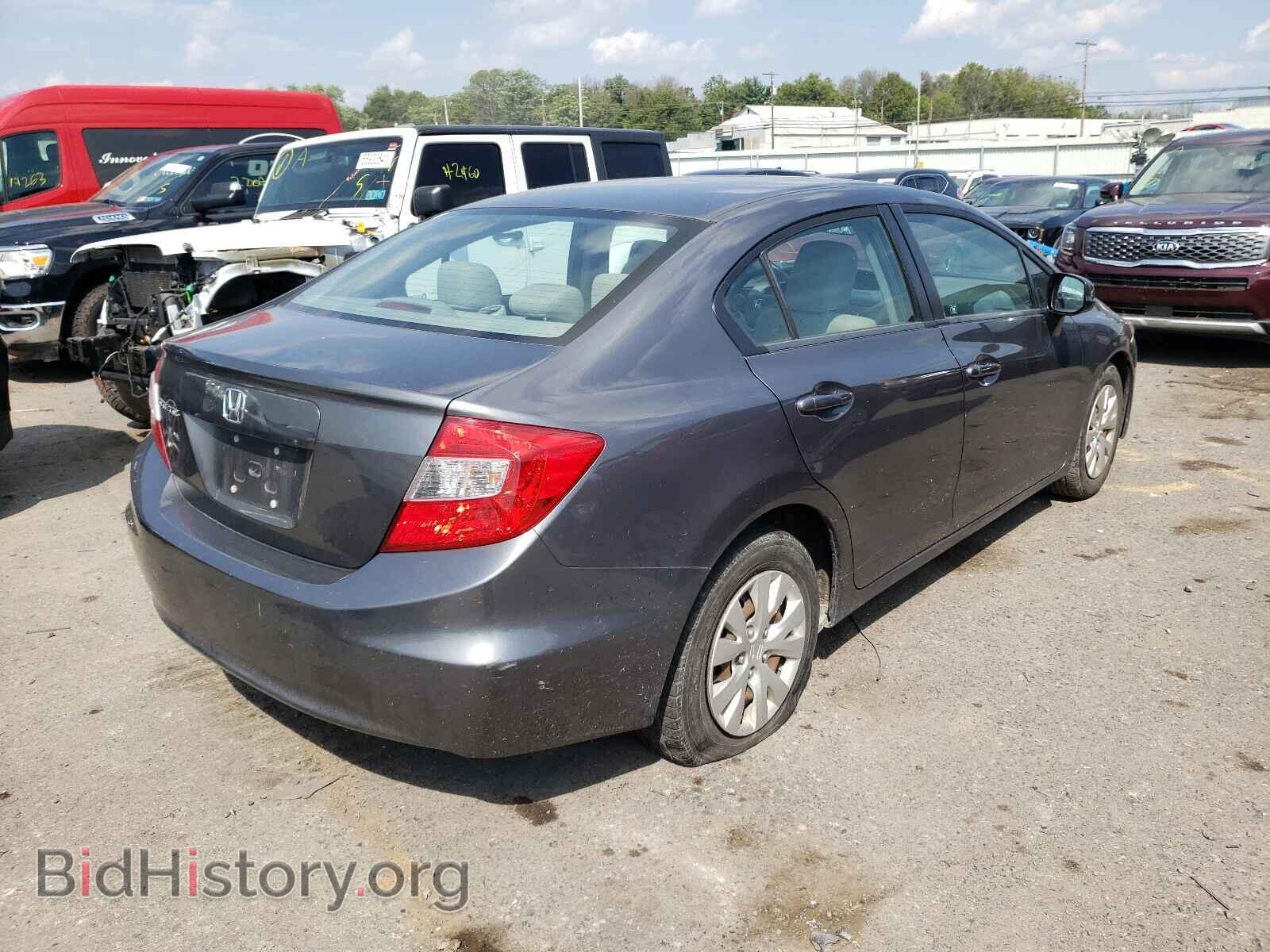 2012 HONDA CIVIC - VIN: 19XFB2F55CE316914 - Фото 4