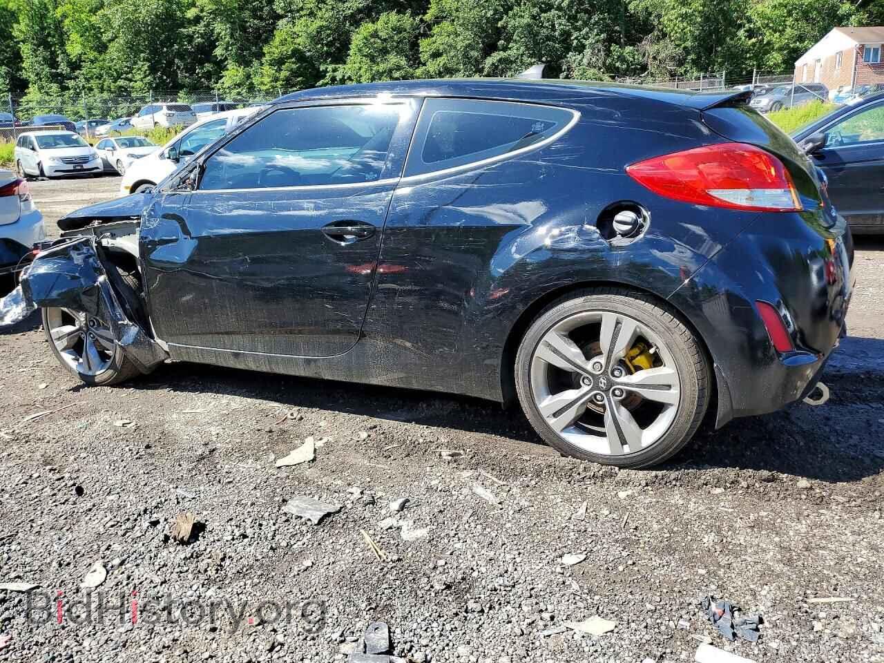 2012 HYUNDAI VELOSTER - VIN: KMHTC6AD8CU071531 - Фото 2