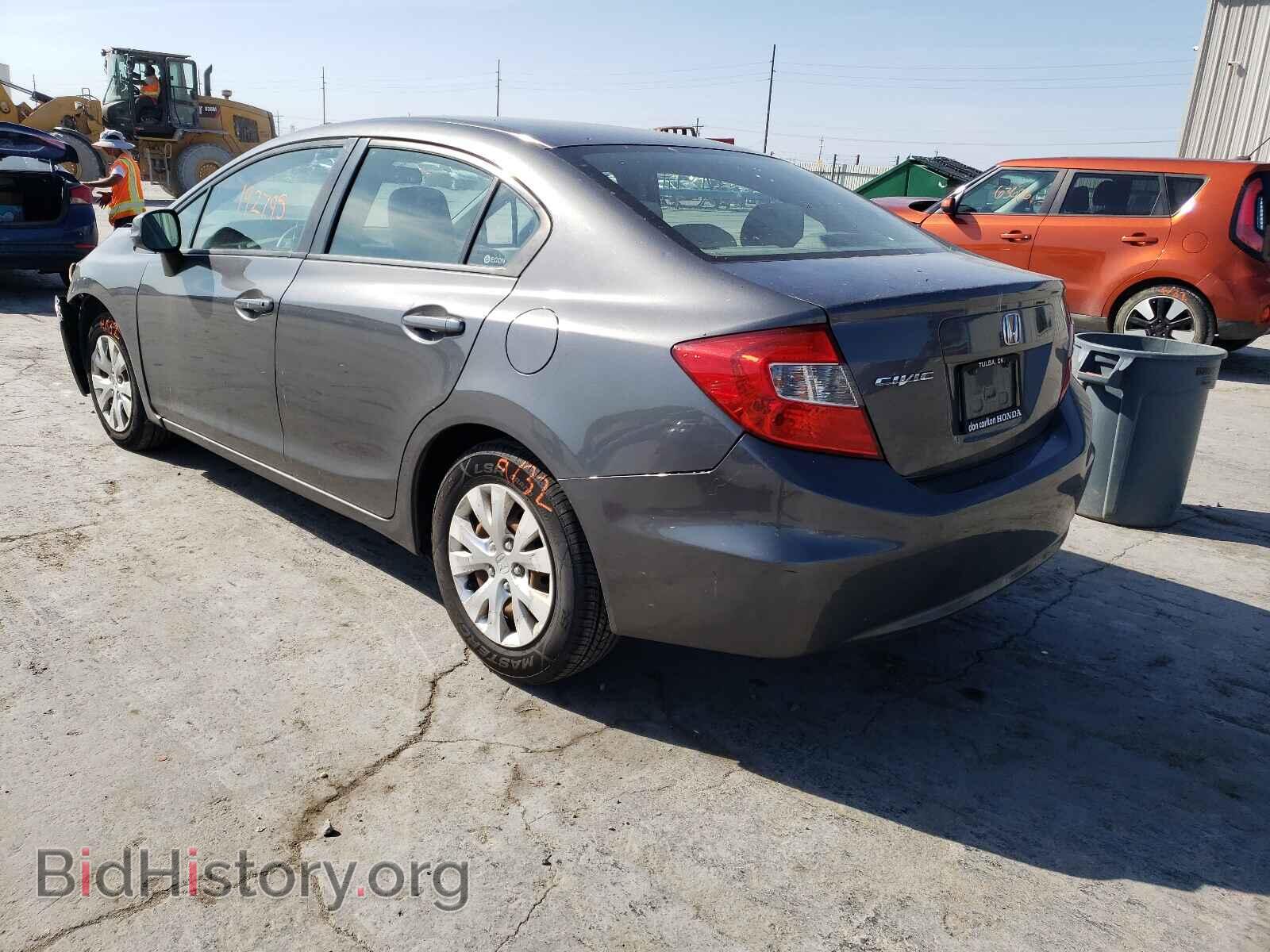 2012 HONDA CIVIC - VIN: 2HGFB2F53CH332955 - Фото 3