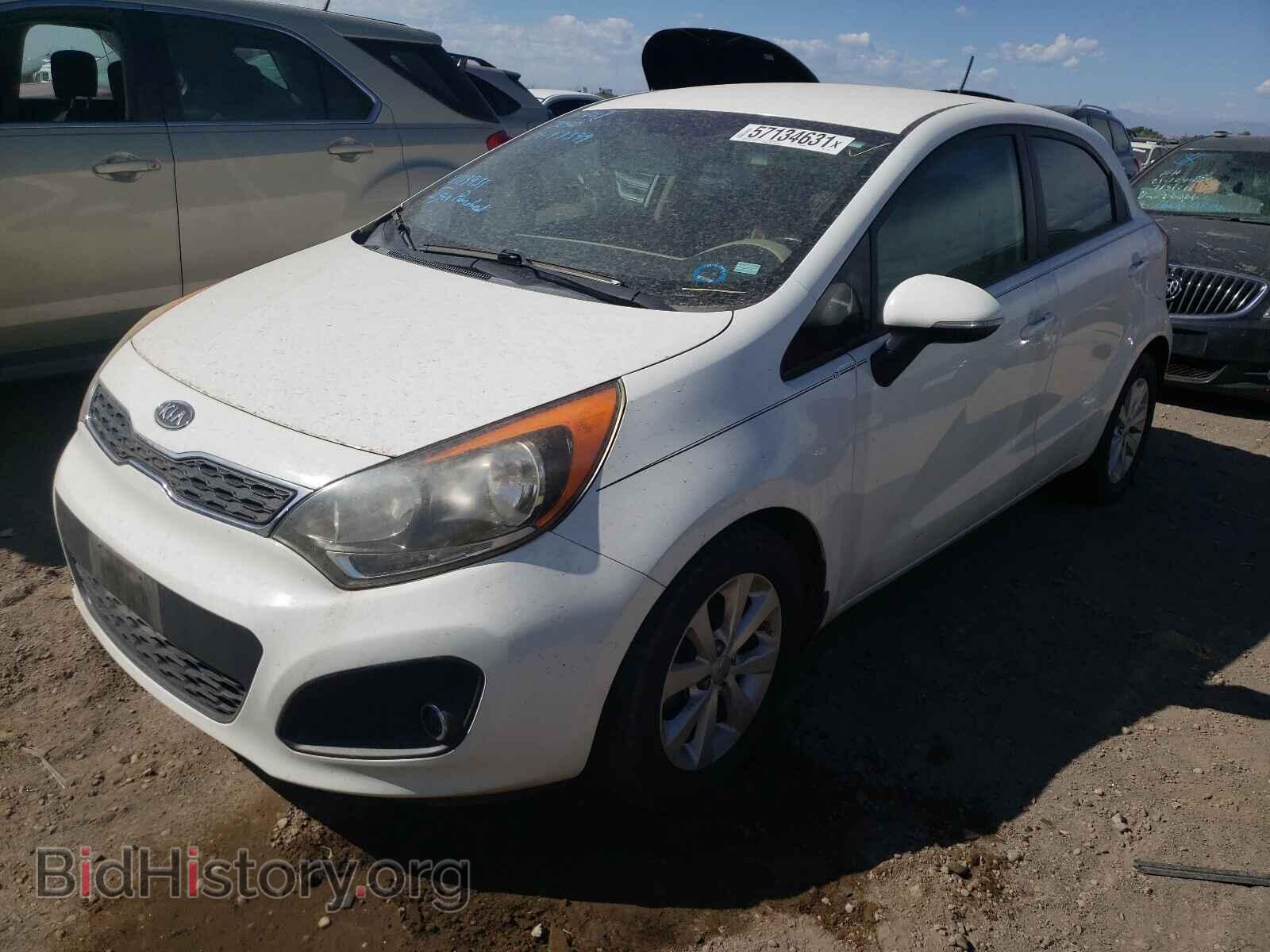 2013 KIA RIO - VIN: KNADN5A33D6119931 - Фото 2