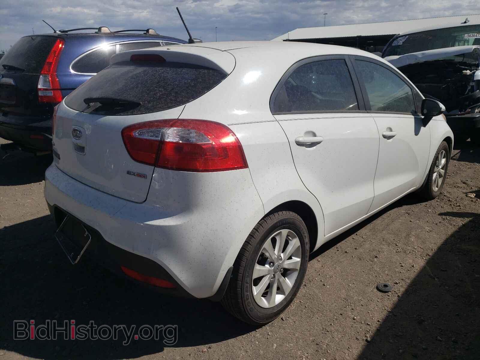 2013 KIA RIO - VIN: KNADN5A33D6119931 - Фото 4