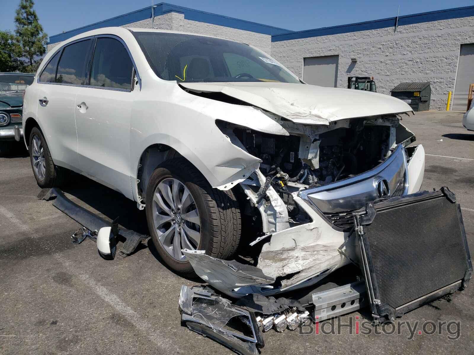 Photo 5FRYD3H46GB021817 - ACURA MDX 2016