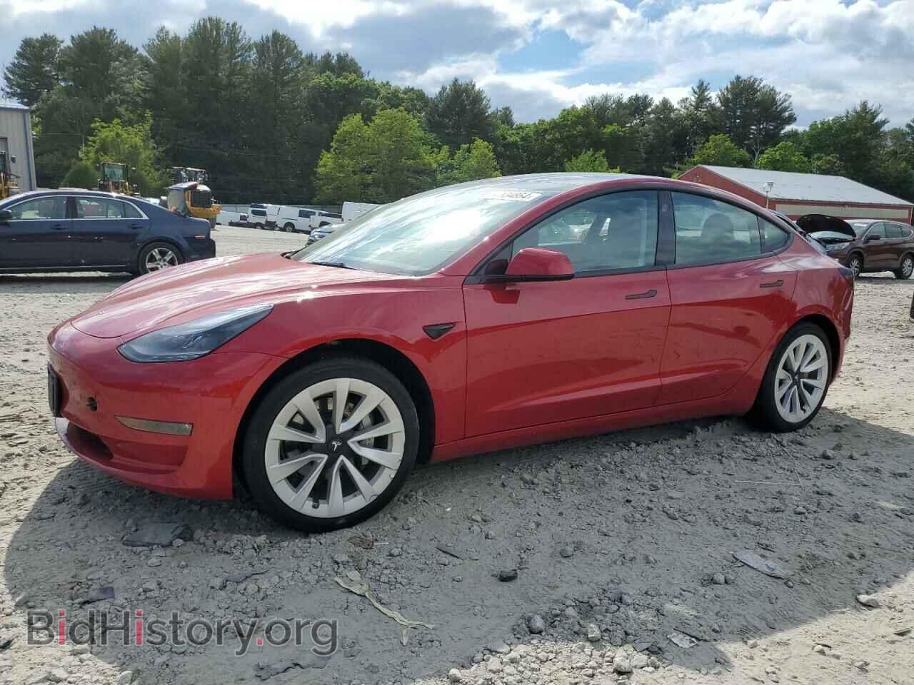 Фотография 5YJ3E1EB3NF204296 - TESLA MODEL 3 2022