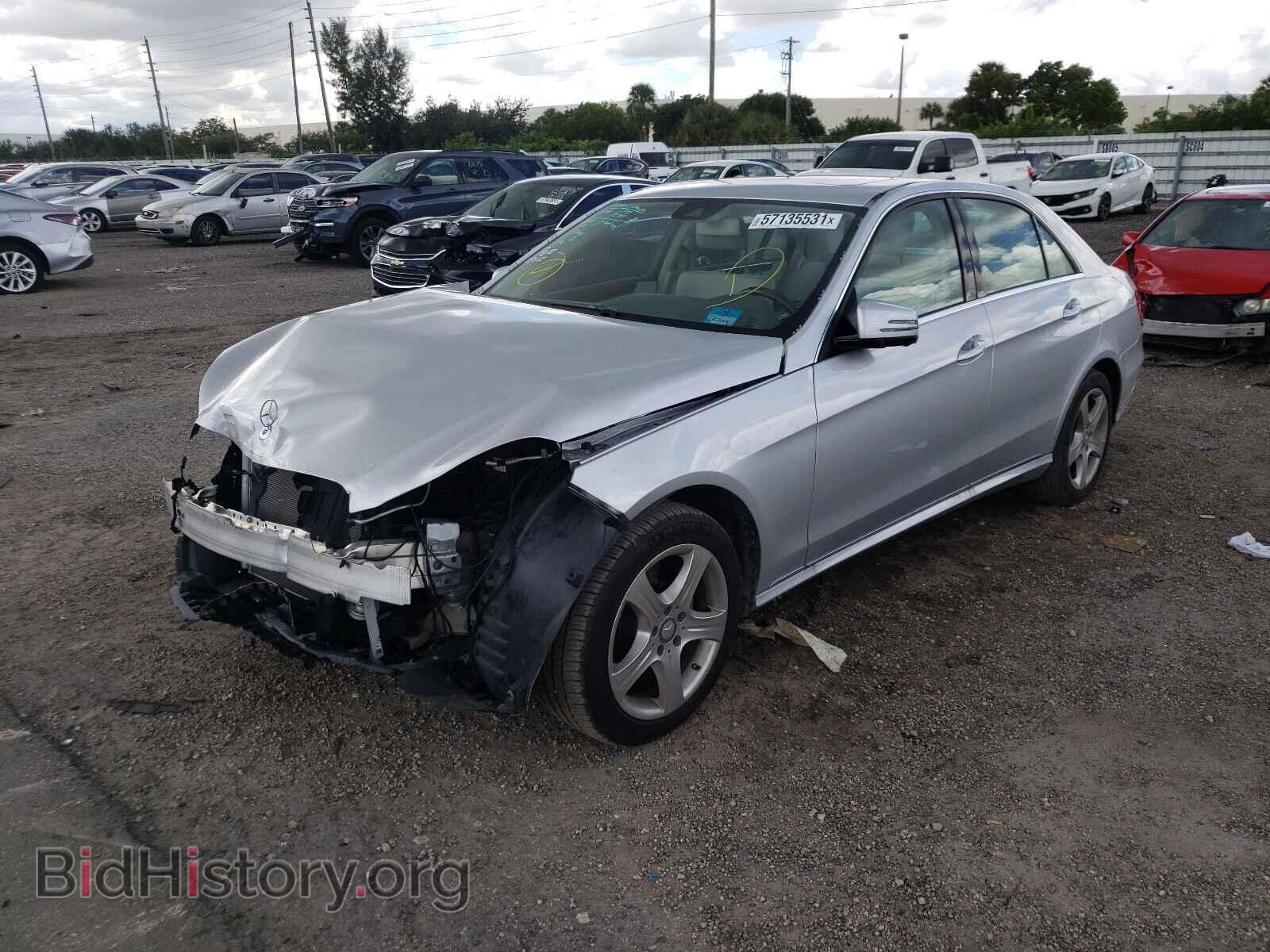 2014 MERCEDES-BENZ E-CLASS - VIN: WDDHF5KB9EB035277 - Фото 2