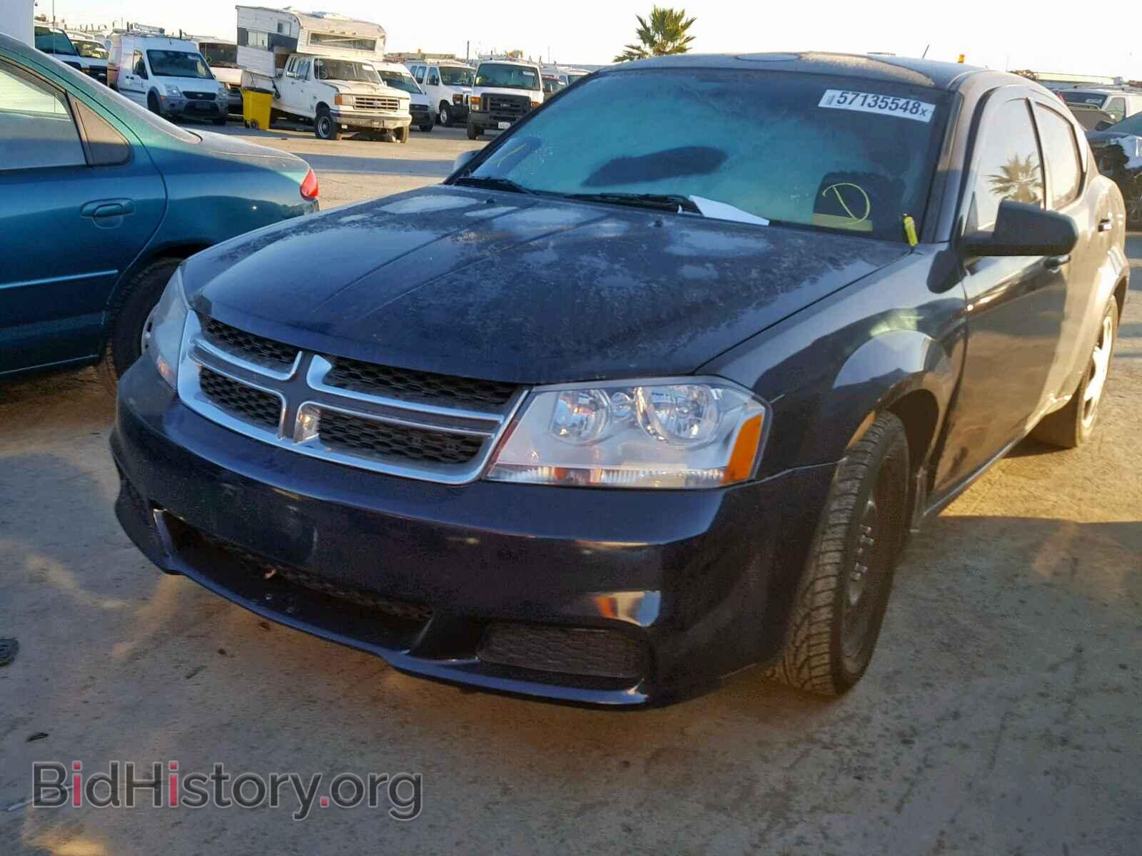 2012 DODGE AVENGER - VIN: 1C3CDZABXCN312165 - Фото 2