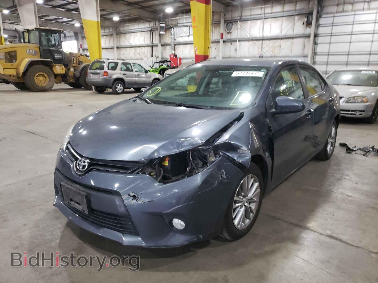 2014 TOYOTA COROLLA - VIN: 5YFBURHE4EP160154 - Фото 2