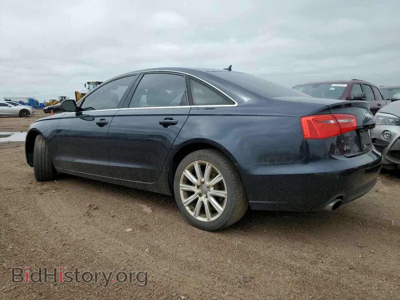 2013 AUDI A6 - VIN: WAUGFAFC2DN156809 - Фото 2