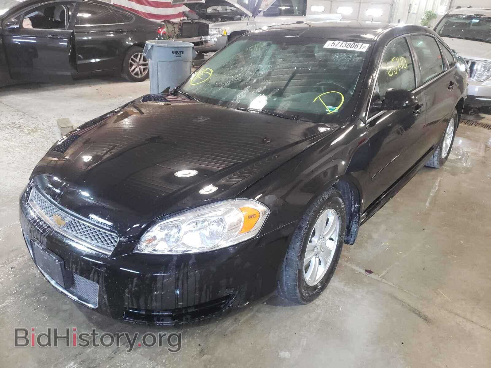 2012 CHEVROLET IMPALA - VIN: 2G1WA5E3XC1190107 - Фото 2