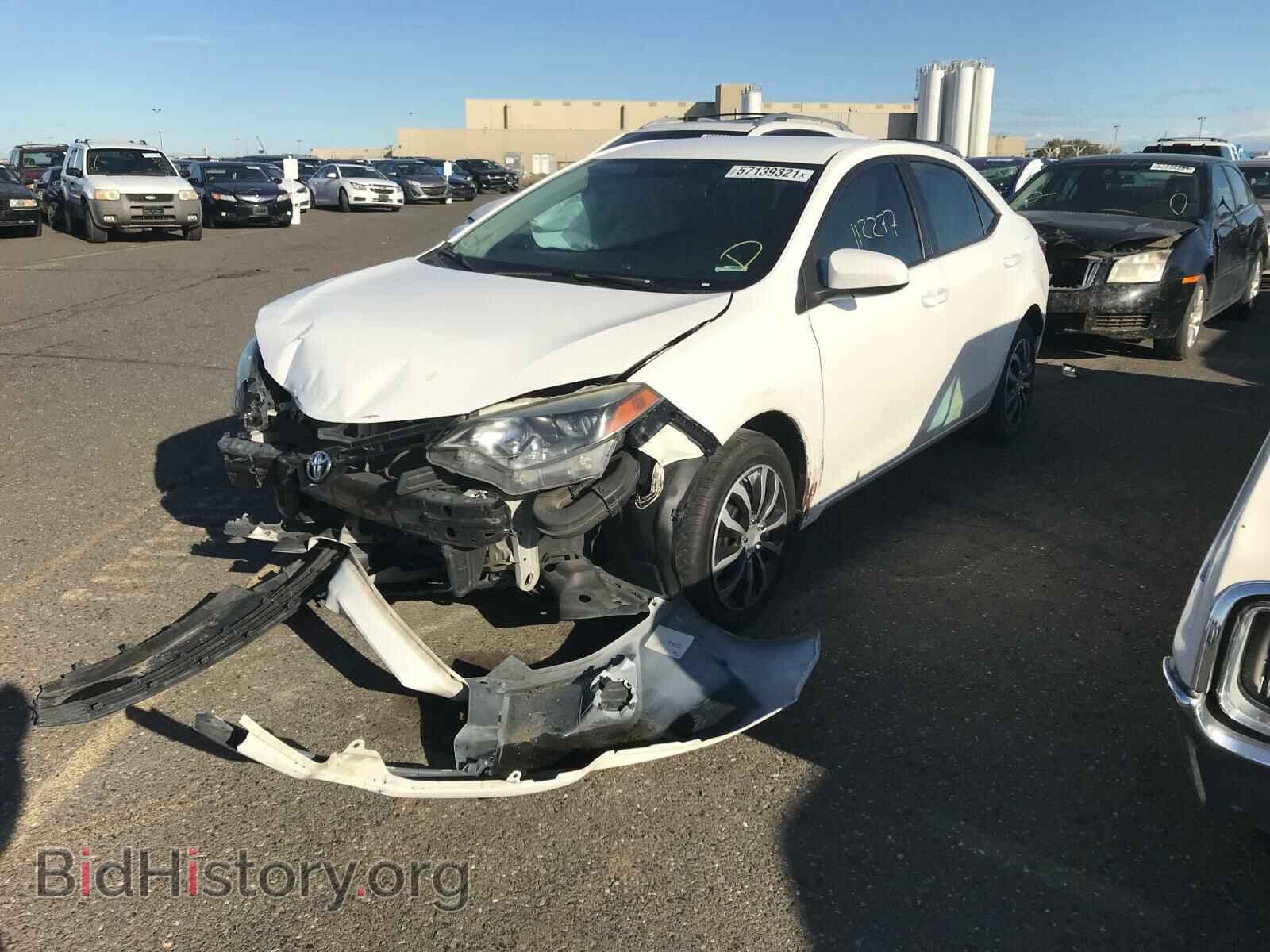 2014 TOYOTA COROLLA - VIN: 5YFBURHE7EP038596 - Фото 2