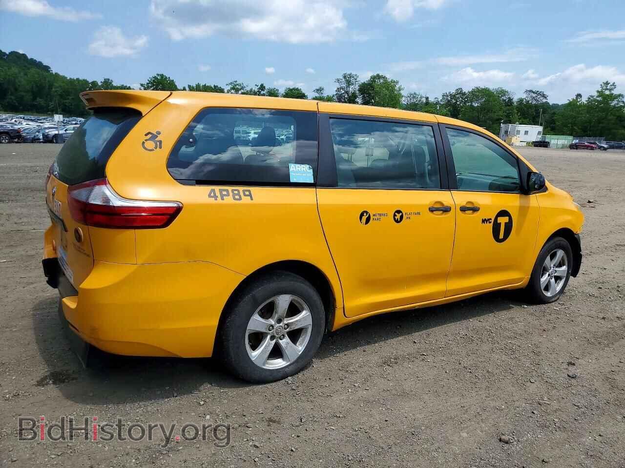 2017 TOYOTA SIENNA - VIN: 5TDZZ3DC2HS845895 - Фото 3