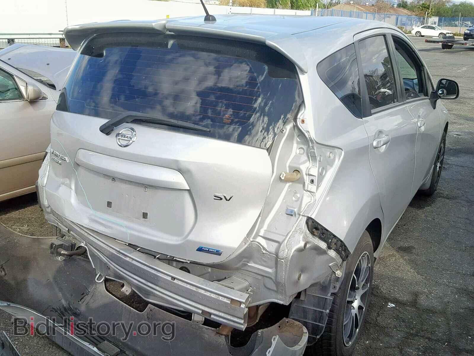 2014 NISSAN VERSA - VIN: 3N1CE2CP1EL373709 - Фото 4