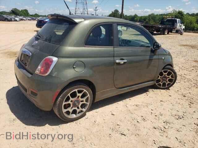 2012 FIAT 500 - VIN: 3C3CFFBR2CT347920 - Фото 3
