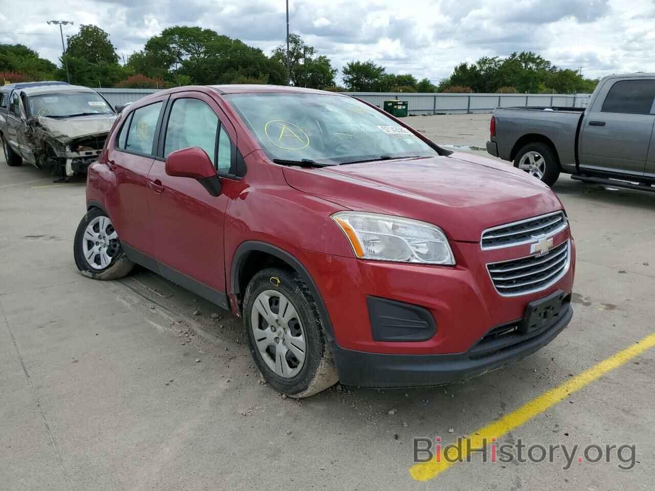 Фотография KL7CJKSB2FB220609 - CHEVROLET TRAX 2015