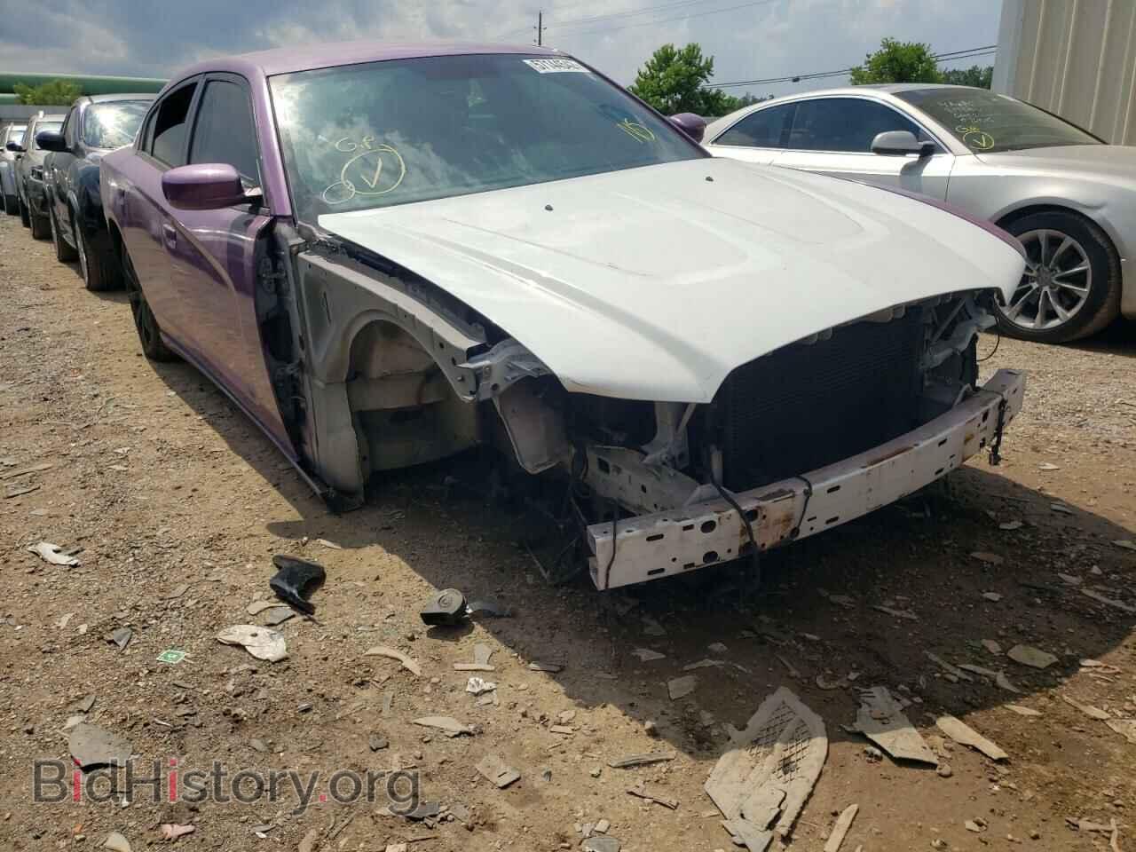 Photo 2C3CDXAT8CH237312 - DODGE CHARGER 2012