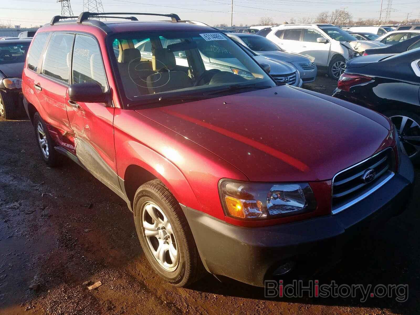 Photo JF1SG63625H726223 - SUBARU FORESTER 2005