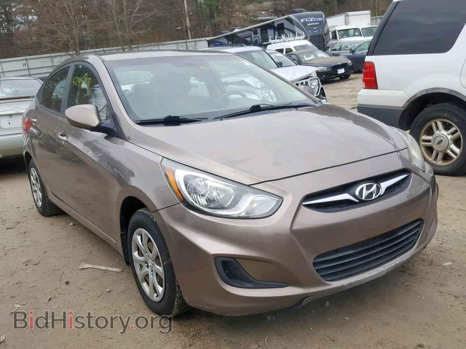 Photo KMHCT4AE2CU260544 - HYUNDAI ACCENT 2012
