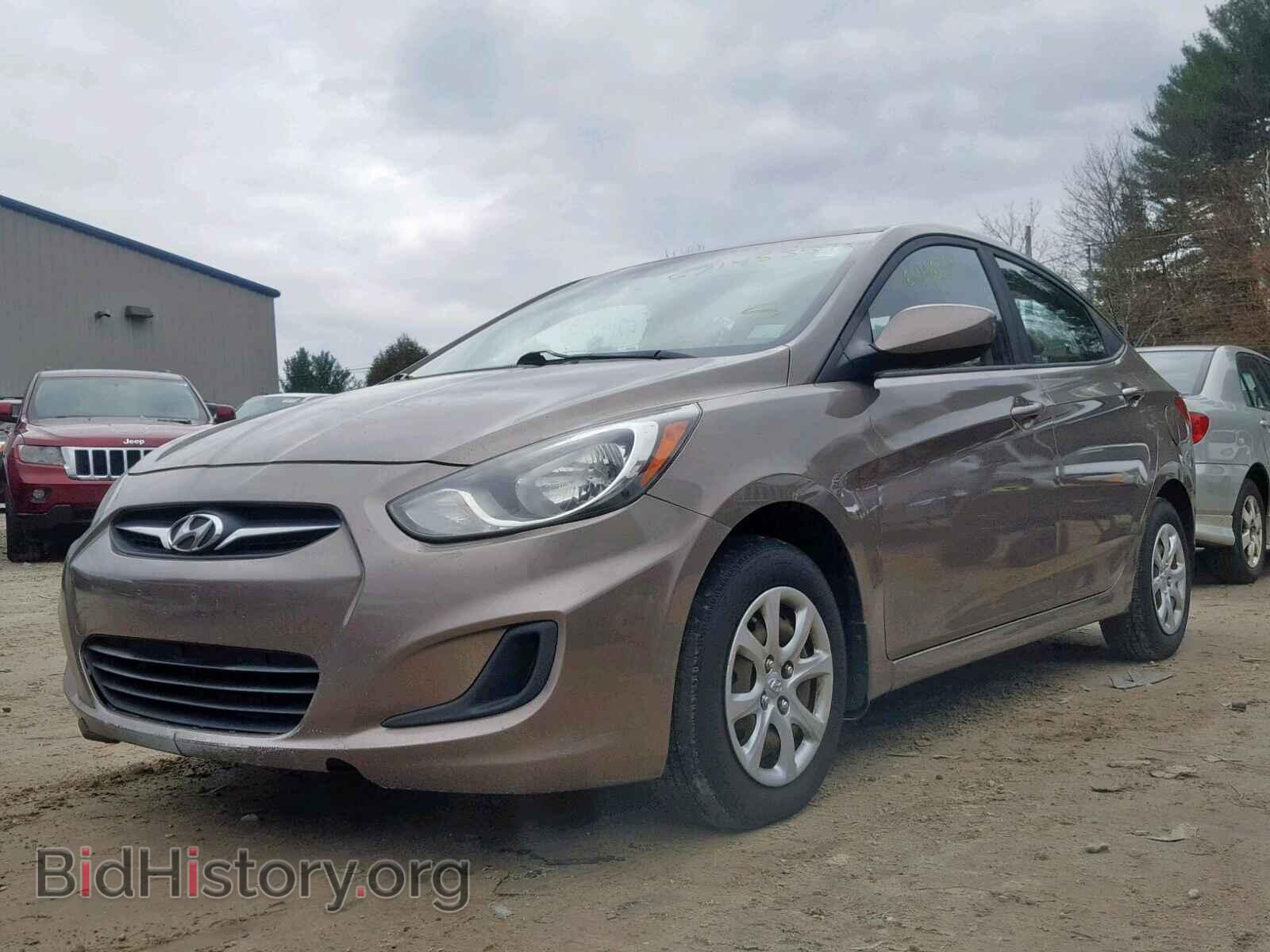 2012 HYUNDAI ACCENT - VIN: KMHCT4AE2CU260544 - Фото 2