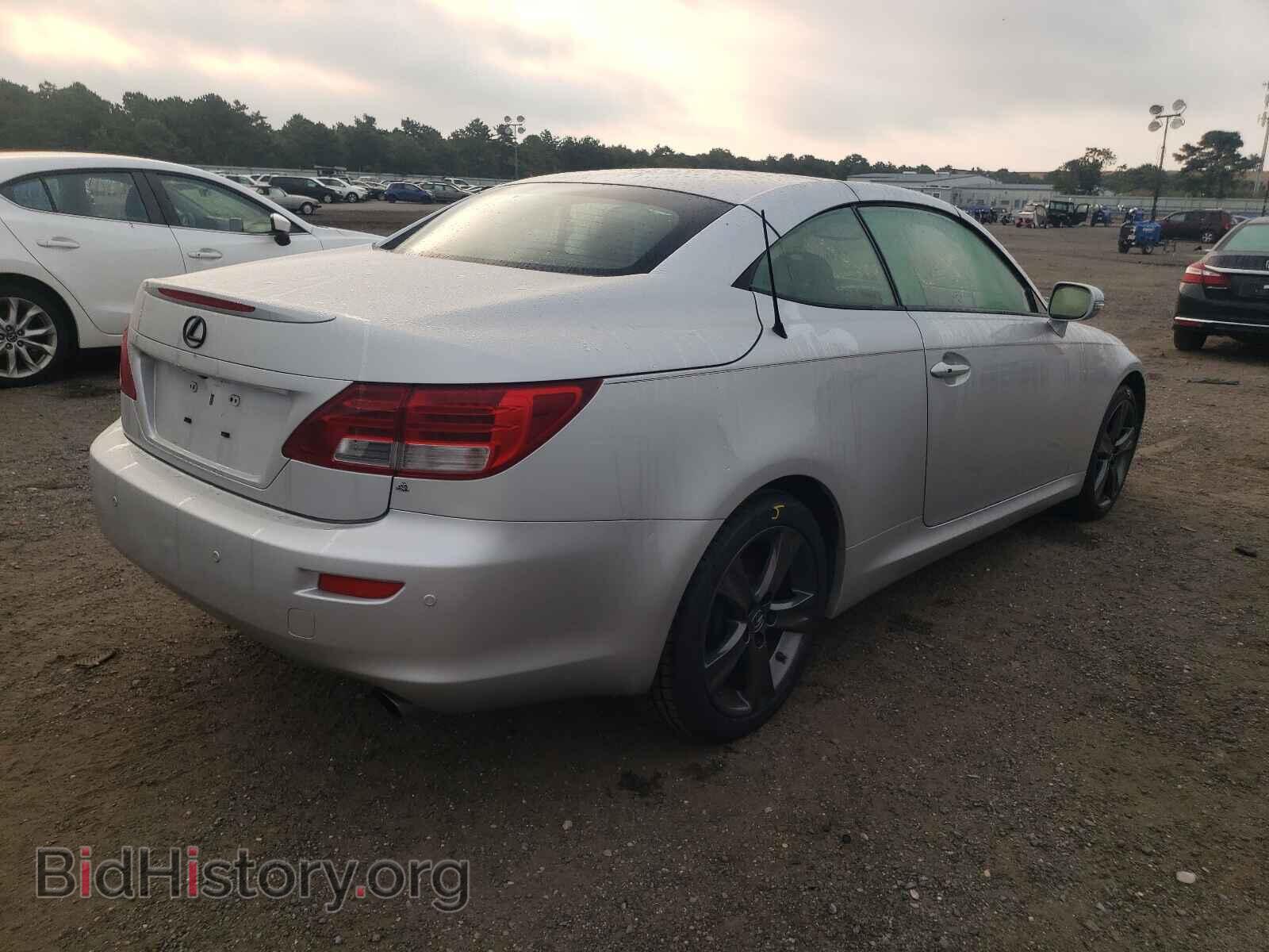 2012 LEXUS IS - VIN: JTHFF2C24C2525507 - Фото 4