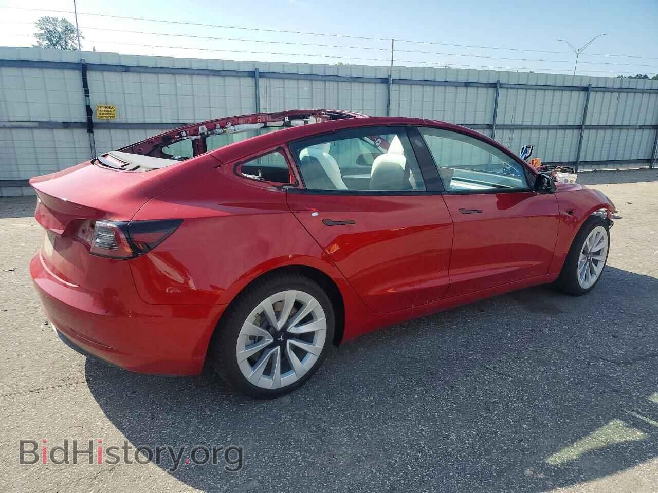 2022 TESLA MODEL 3 - VIN: 5YJ3E1EA2NF347098 - Photo 3