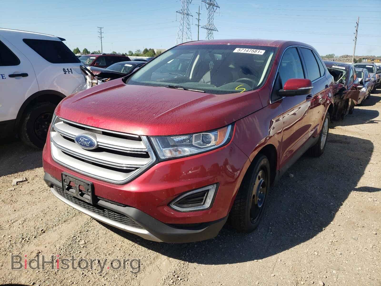 2018 FORD EDGE - VIN: 2FMPK4J87JBB28266 - Фото 2