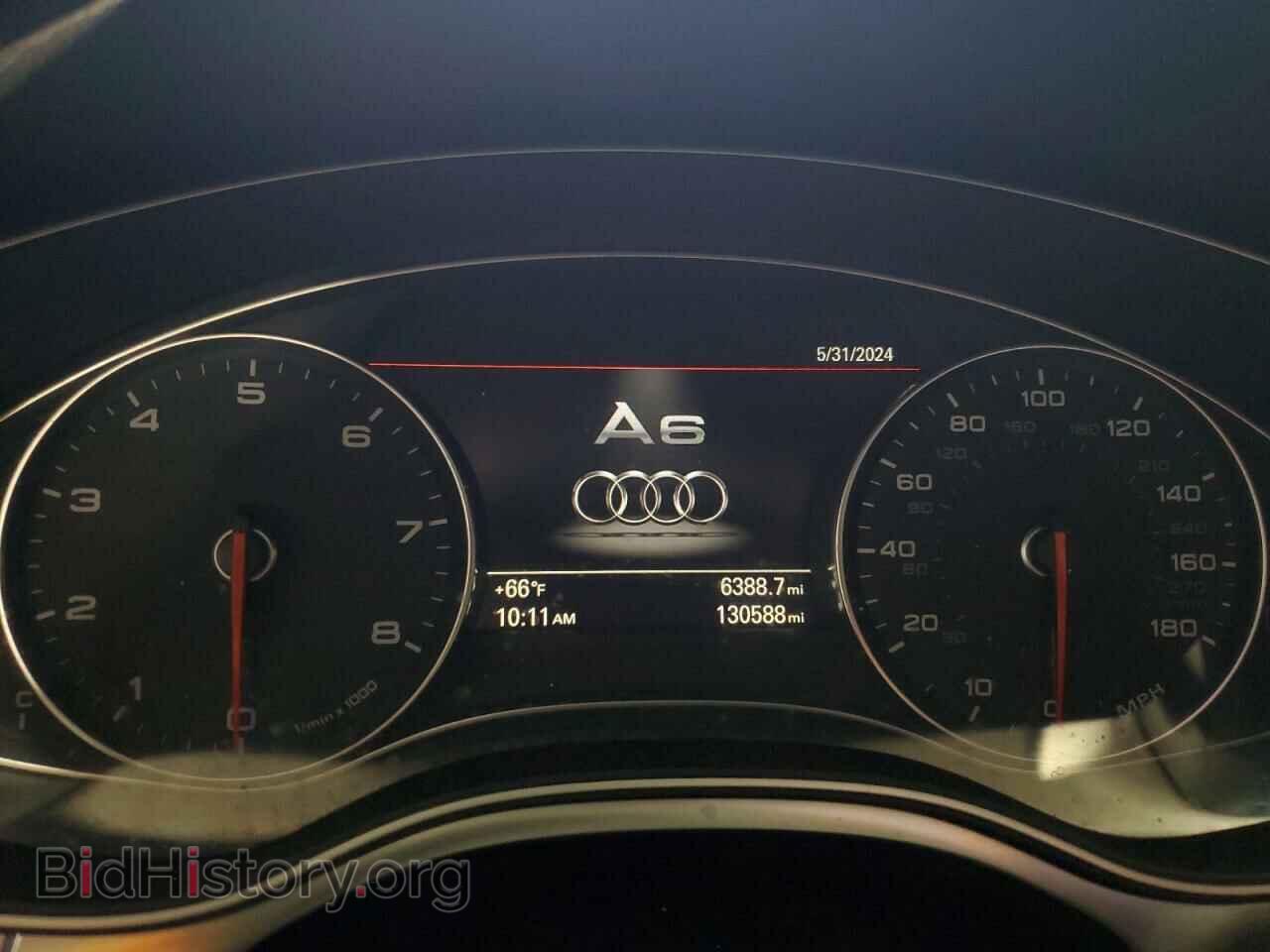 2014 AUDI A6 - VIN: WAUGFAFC1EN127464 - Фото 9