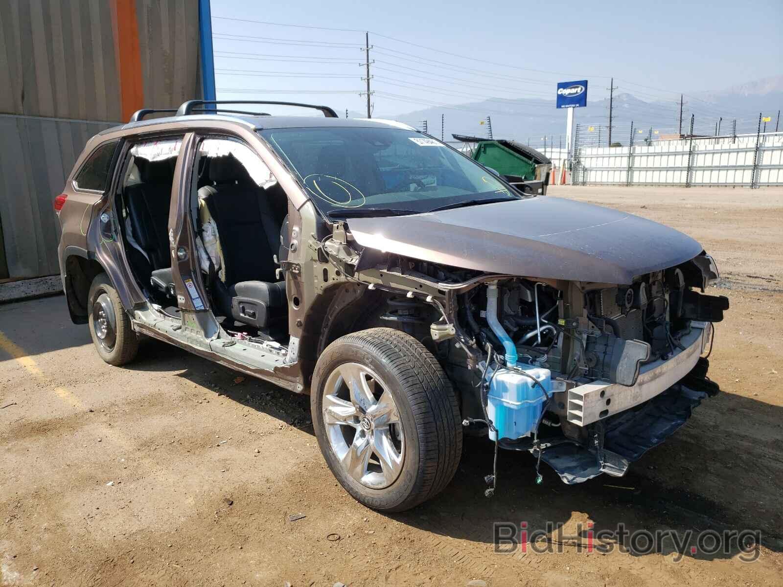 Photo 5TDDGRFH4KS055744 - TOYOTA HIGHLANDER 2019