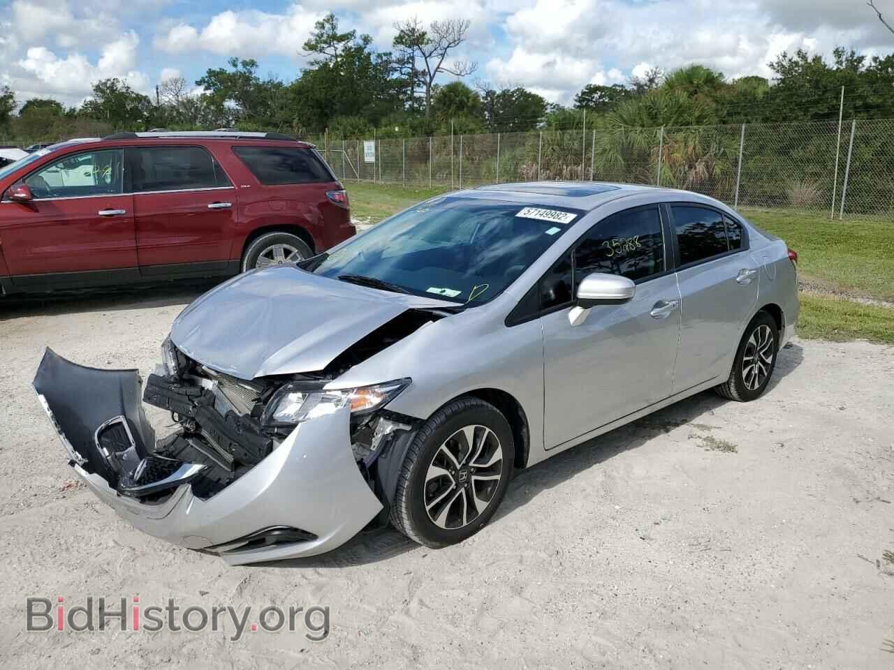 2015 HONDA CIVIC - VIN: 19XFB2F82FE025494 - Фото 2