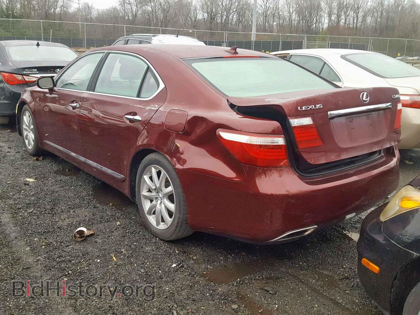 2007 LEXUS LS460 - VIN: JTHGL46F875019187 - Фото 3
