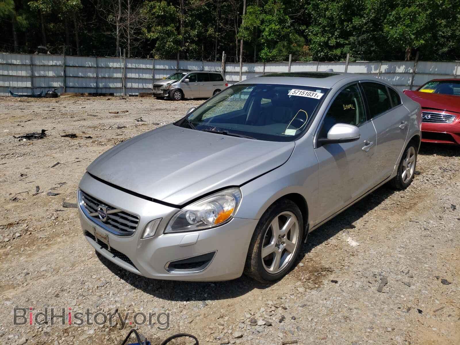 2012 VOLVO S60 - VIN: YV1622FS7C2094728 - Фото 2
