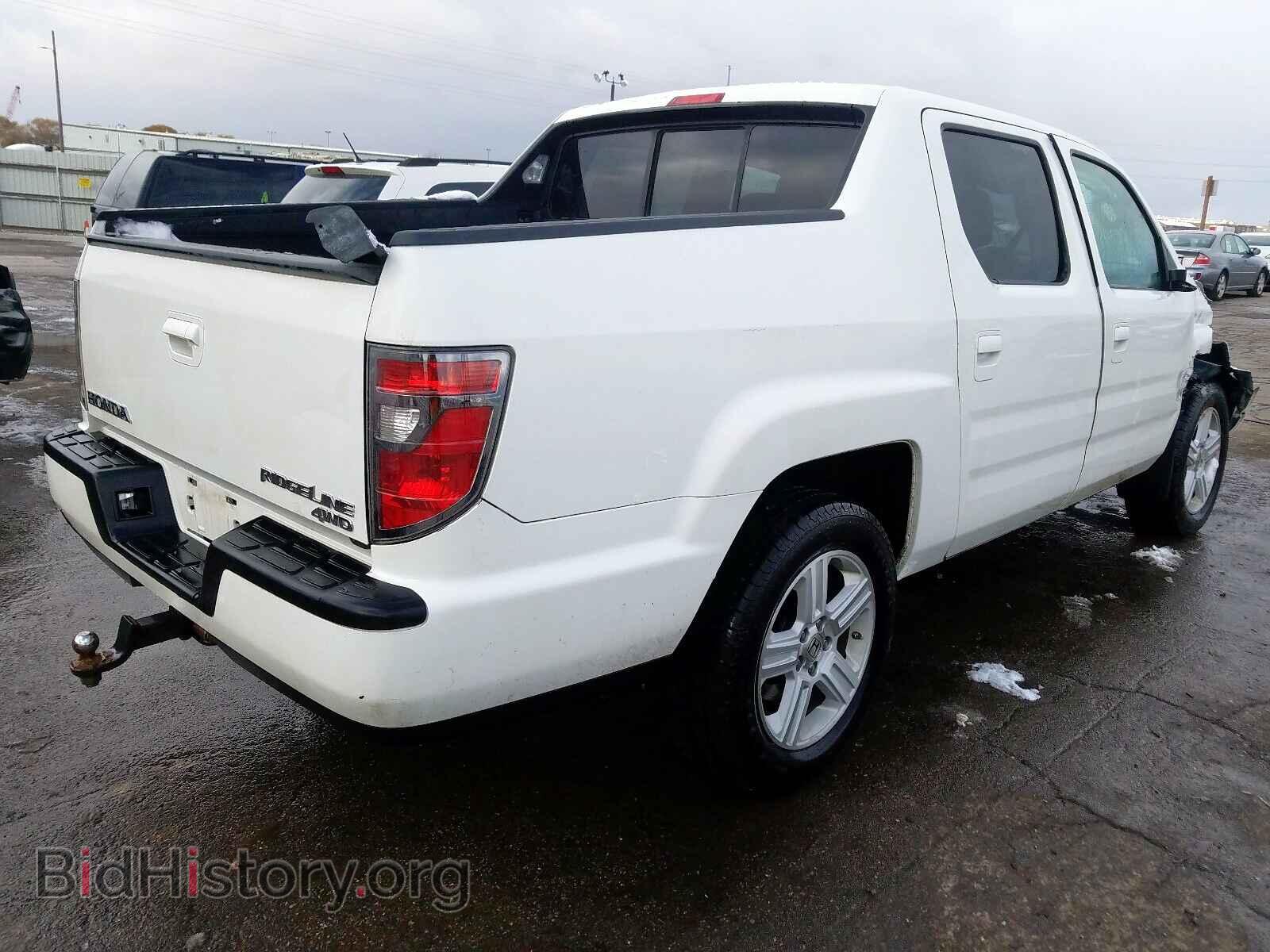 2013 HONDA RIDGELINE - VIN: 5FPYK1F54DB017825 - Фото 4