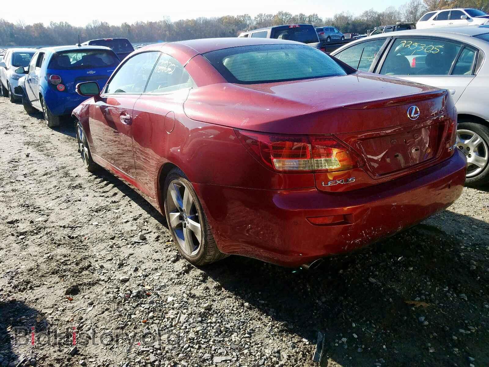 2010 LEXUS IS - VIN: JTHFE2C29A2501574 - Фото 3
