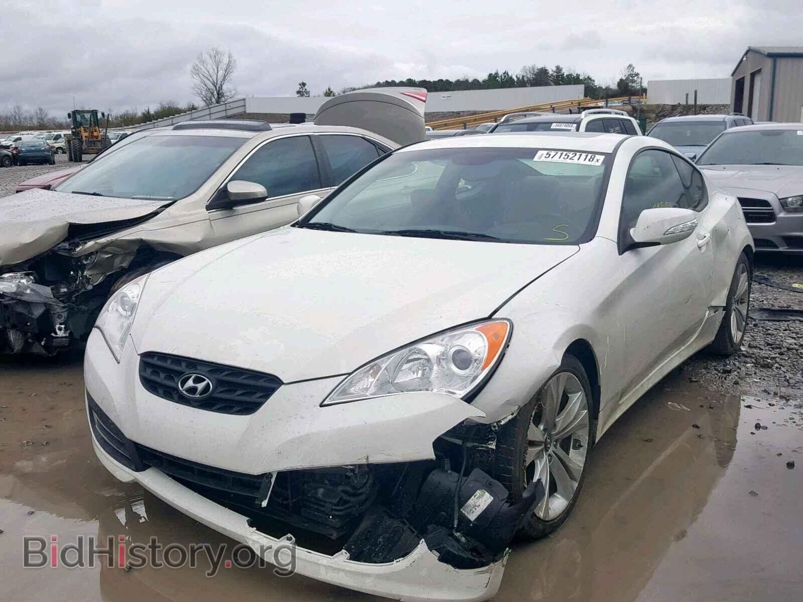 2012 HYUNDAI GENESIS - VIN: KMHHU6KH8CU066527 - Фото 2