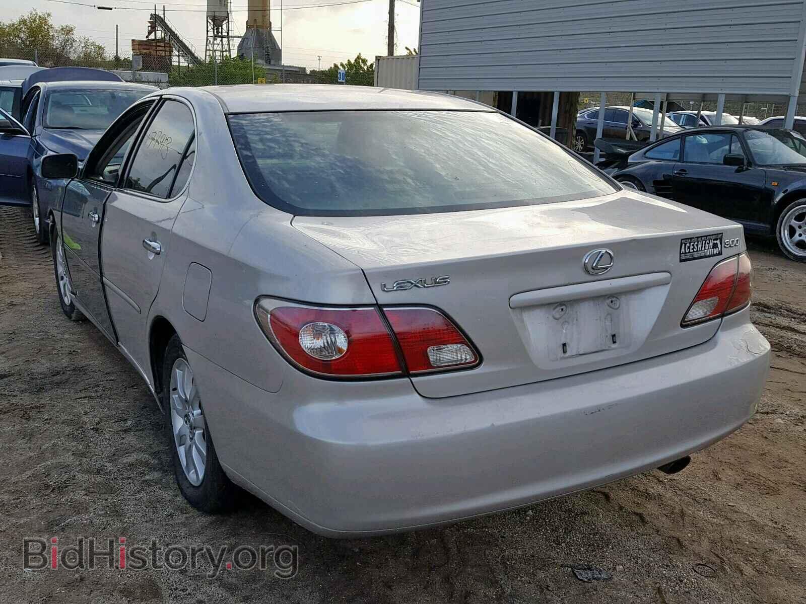 2003 LEXUS ES300 - VIN: JTHBF30G830089325 - Фото 3