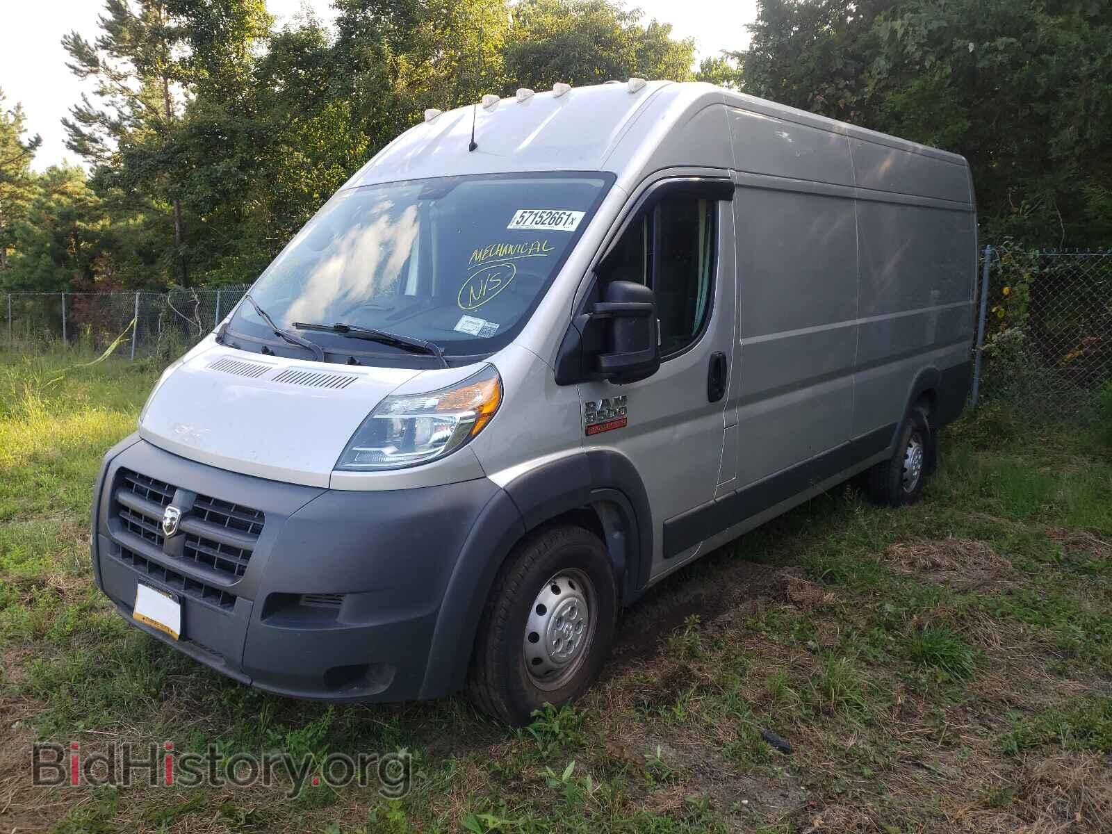 2018 RAM PROMASTER - VIN: 3C6URVJG5JE140349 - Фото 2