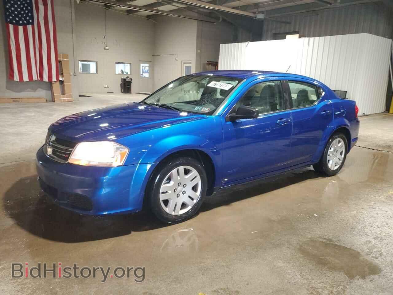 Photo 1C3CDZAB8EN126367 - DODGE AVENGER 2014