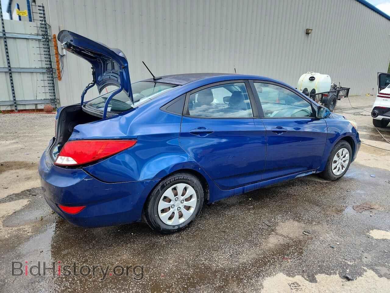 2016 HYUNDAI ACCENT - VIN: KMHCT4AE2GU072953 - Фото 3