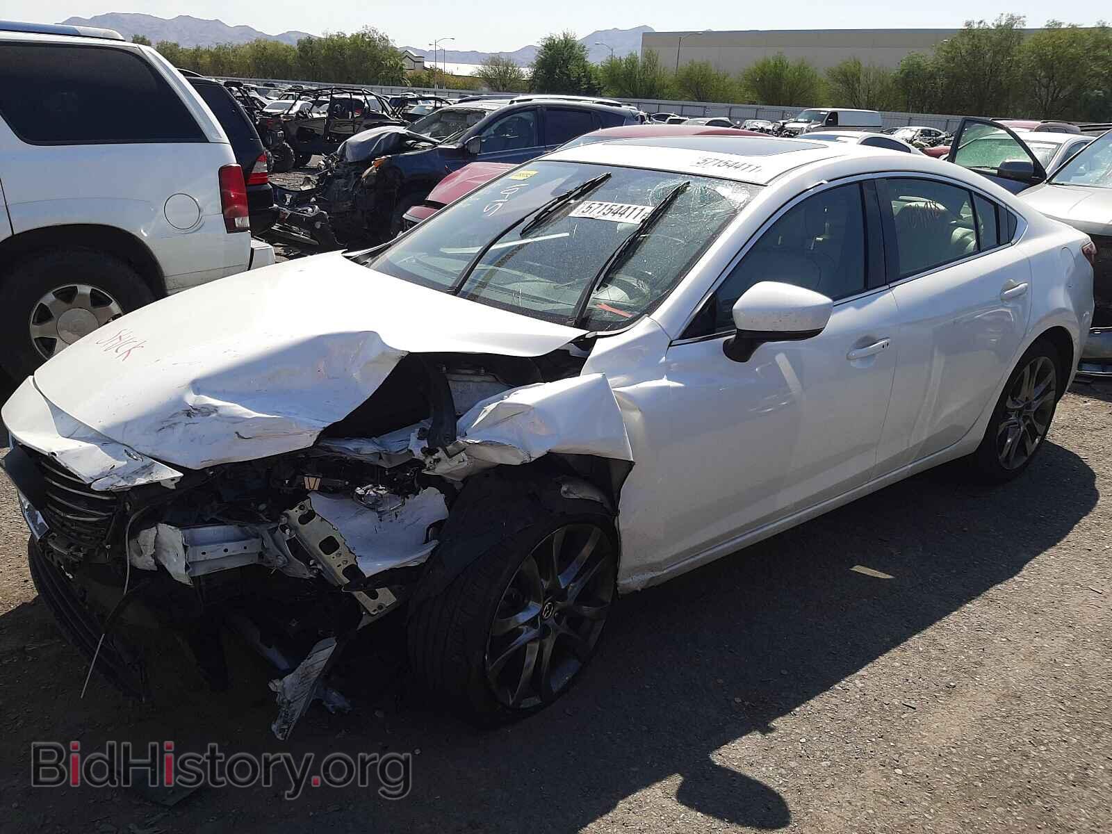 2017 MAZDA 6 - VIN: JM1GL1X59H1119085 - Фото 2