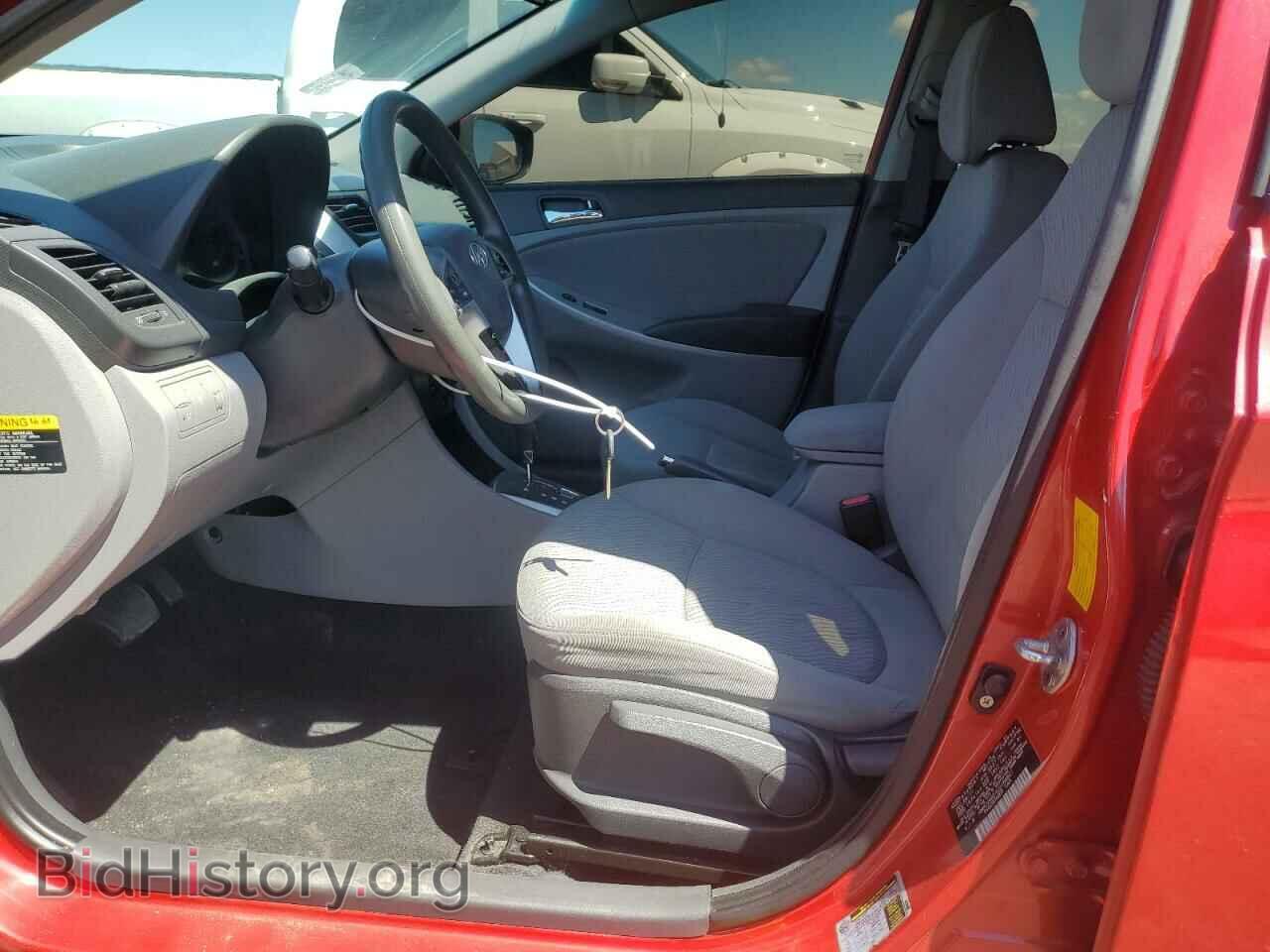 2012 HYUNDAI ACCENT - VIN: KMHCU4AE4CU184807 - Фото 7