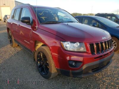 2012 Jeep COMPASS, красный — VIN 1C4NJDAB5CD671400, Copart