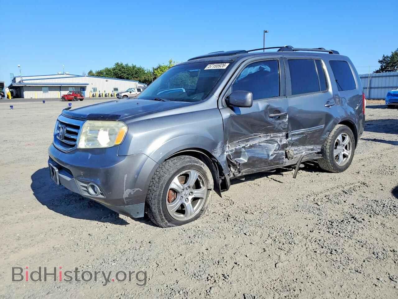 Photo 5FNYF4H74CB048701 - HONDA PILOT 2012