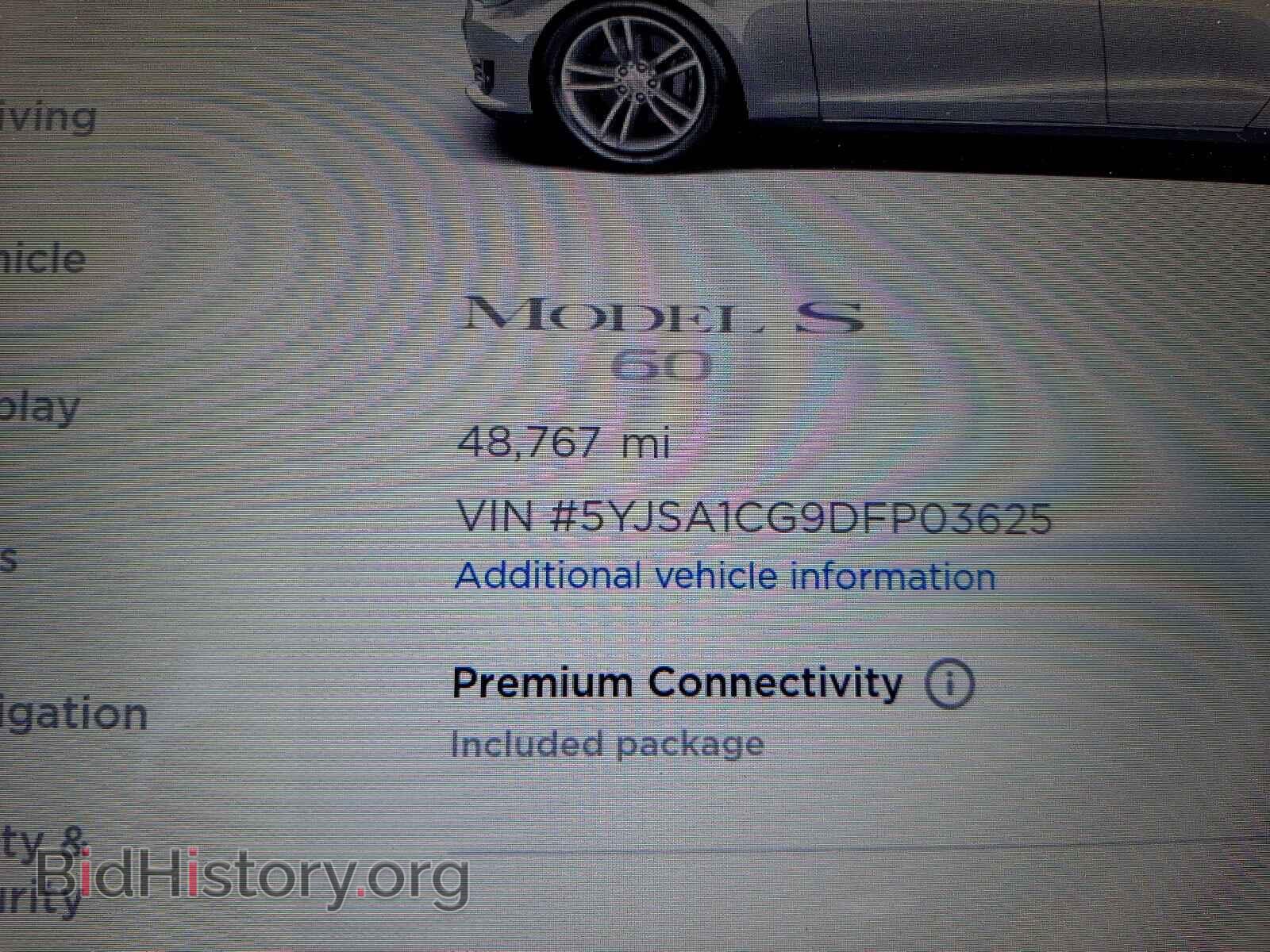 2013 TESLA MODEL S - VIN: 5YJSA1CG9DFP03625 - Photo 8