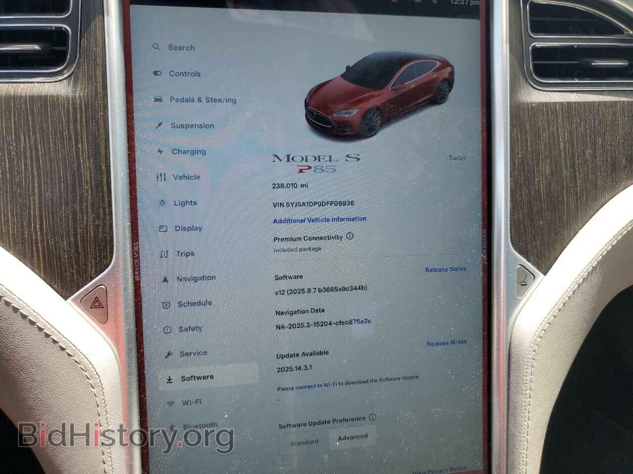 2013 TESLA MODEL S - VIN: 5YJSA1DP9DFP08936 - Photo 9
