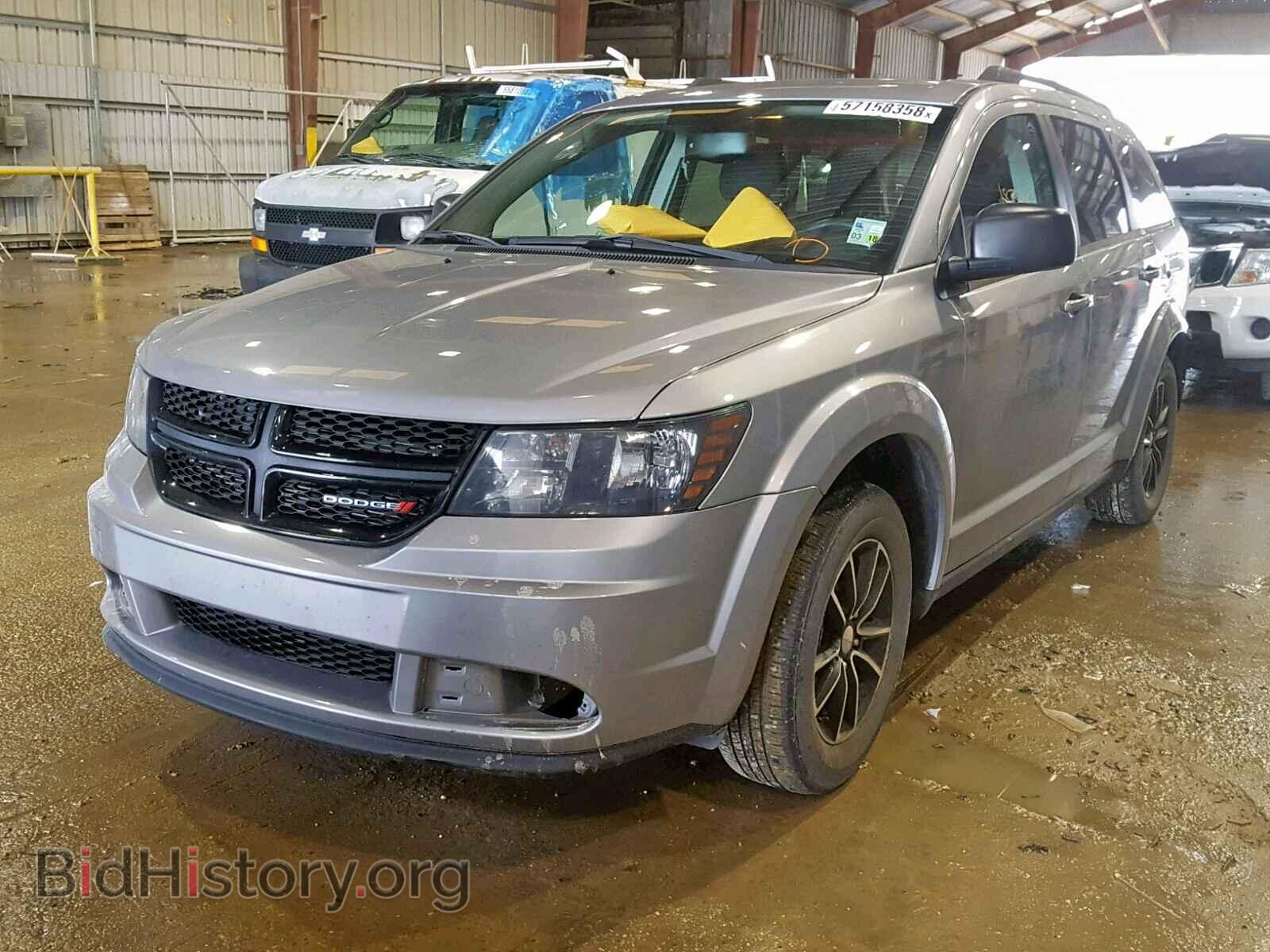 2017 DODGE JOURNEY SE - VIN: 3C4PDCAB8HT604687 - Фото 2