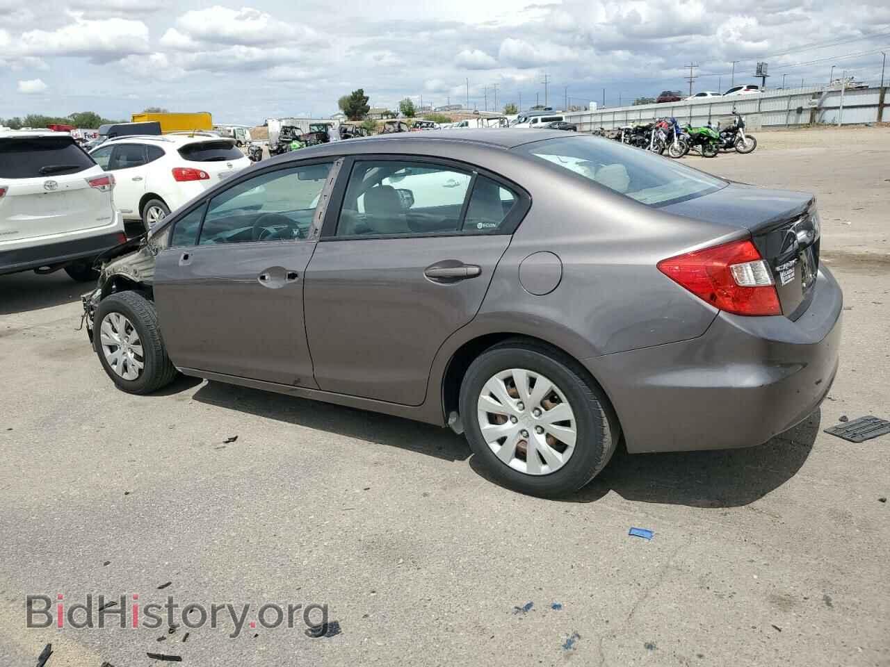 2012 HONDA CIVIC - VIN: 19XFB2F58CE107697 - Фото 2