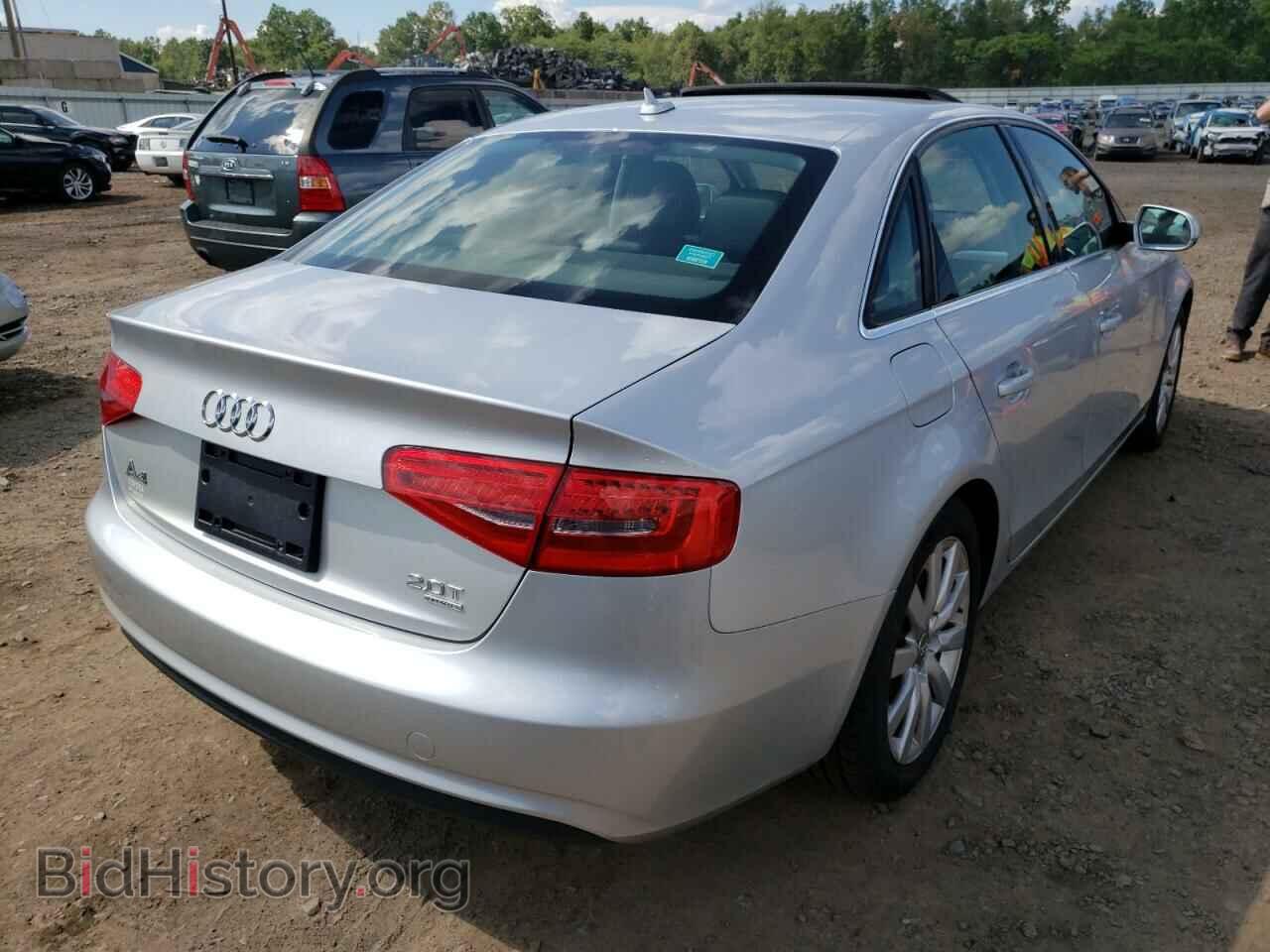 2013 AUDI A4 - VIN: WAUBFAFL7DN019472 - Photo 4