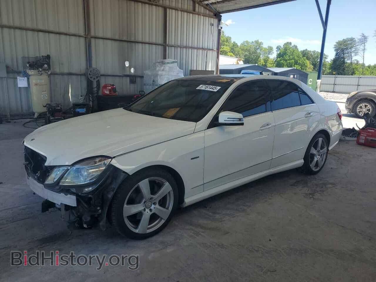 Photo WDDHF5KB9CA591401 - MERCEDES-BENZ E-CLASS 2012