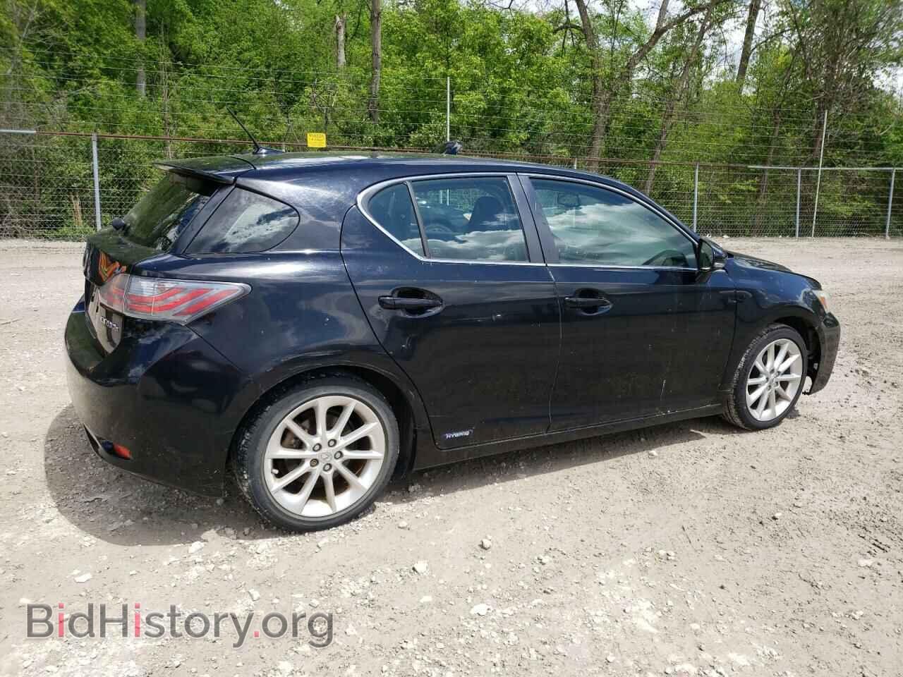 2012 LEXUS CT 200 - VIN: JTHKD5BH3C2081564 - Фото 3