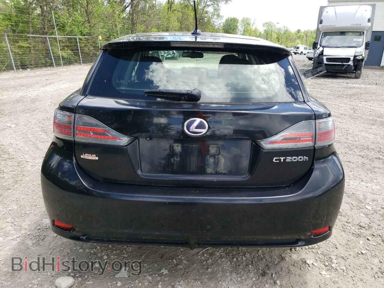 2012 LEXUS CT 200 - VIN: JTHKD5BH3C2081564 - Фото 6